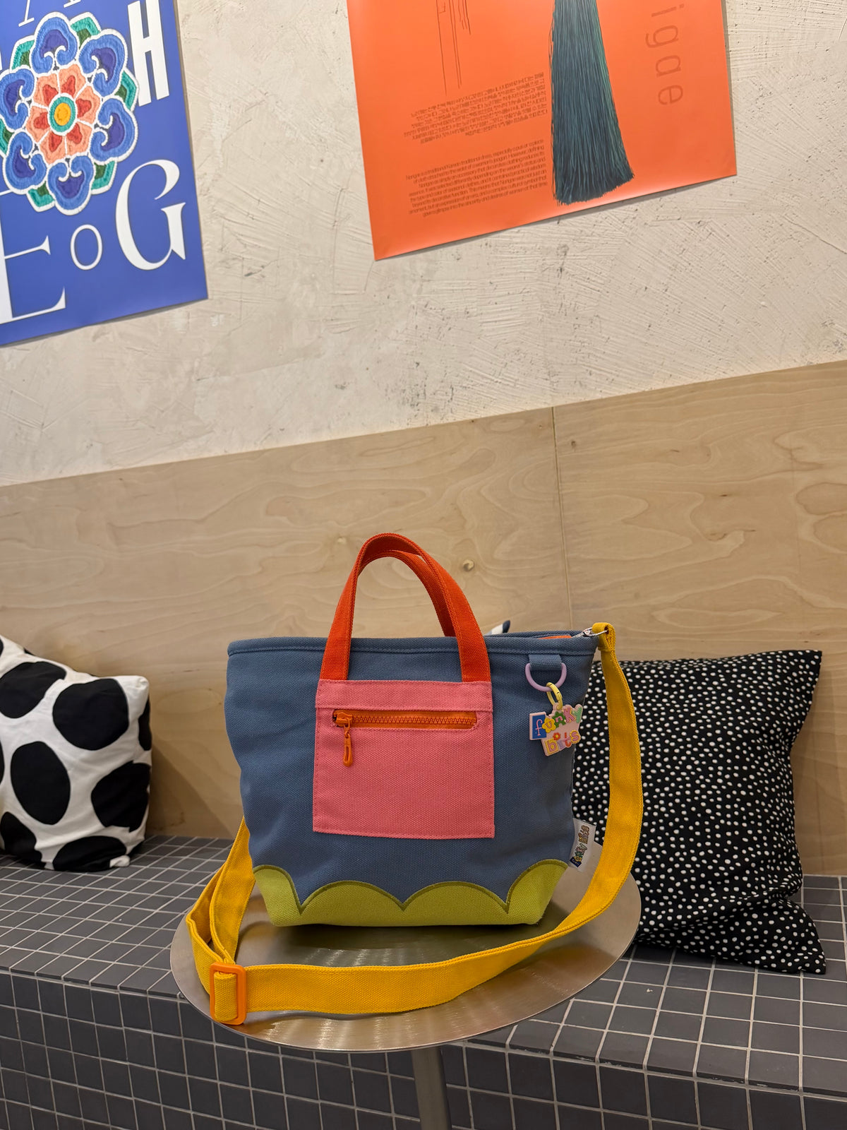 Colourblock Totebag
