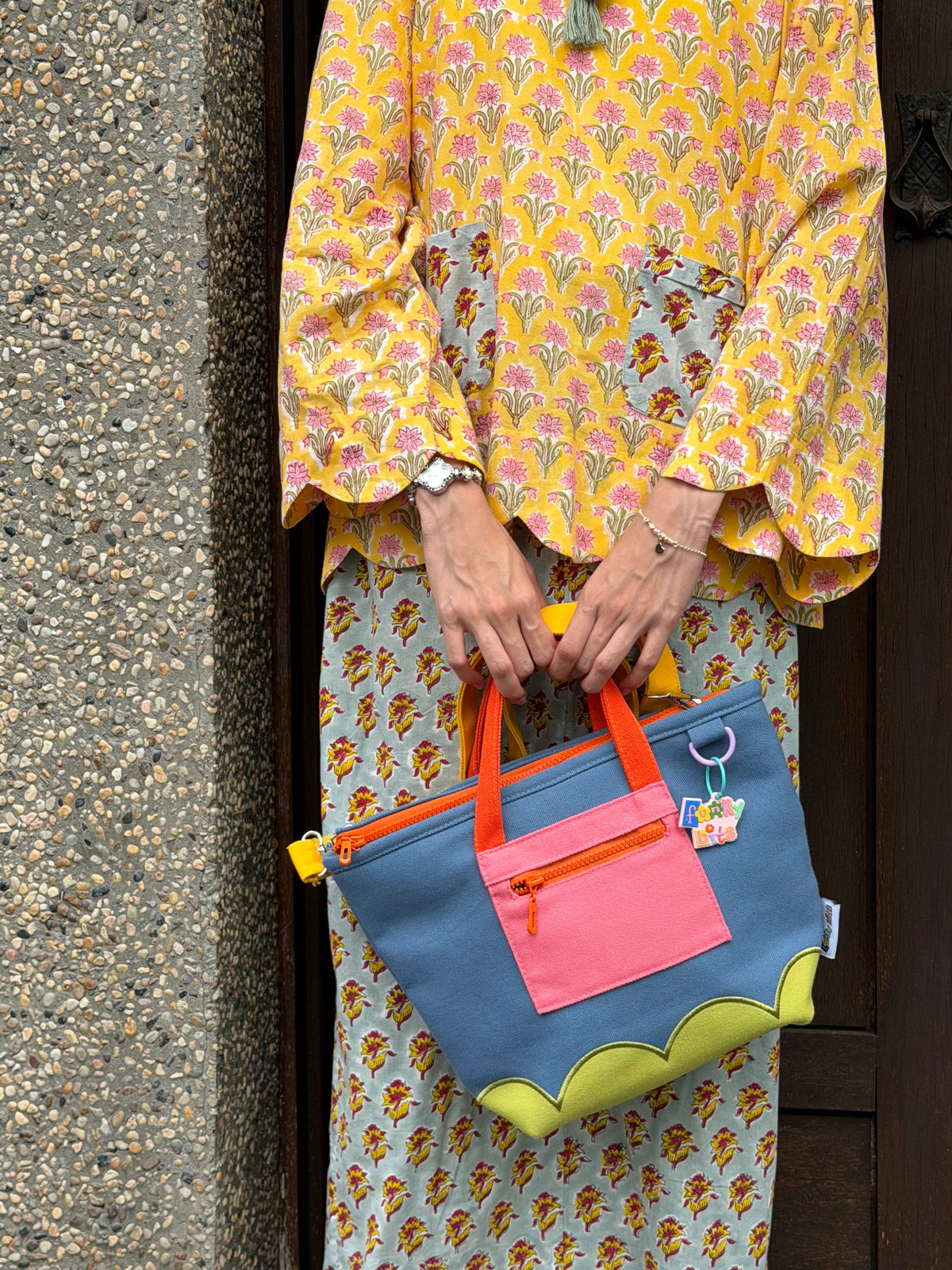 Colourblock Totebag