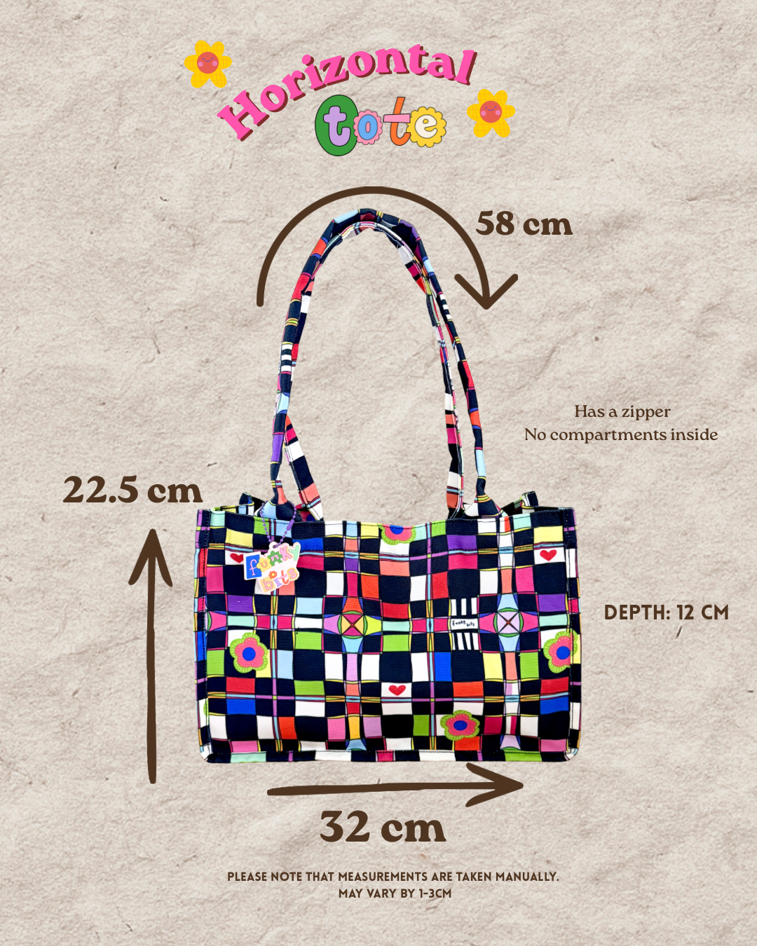 Horizontal Totebag