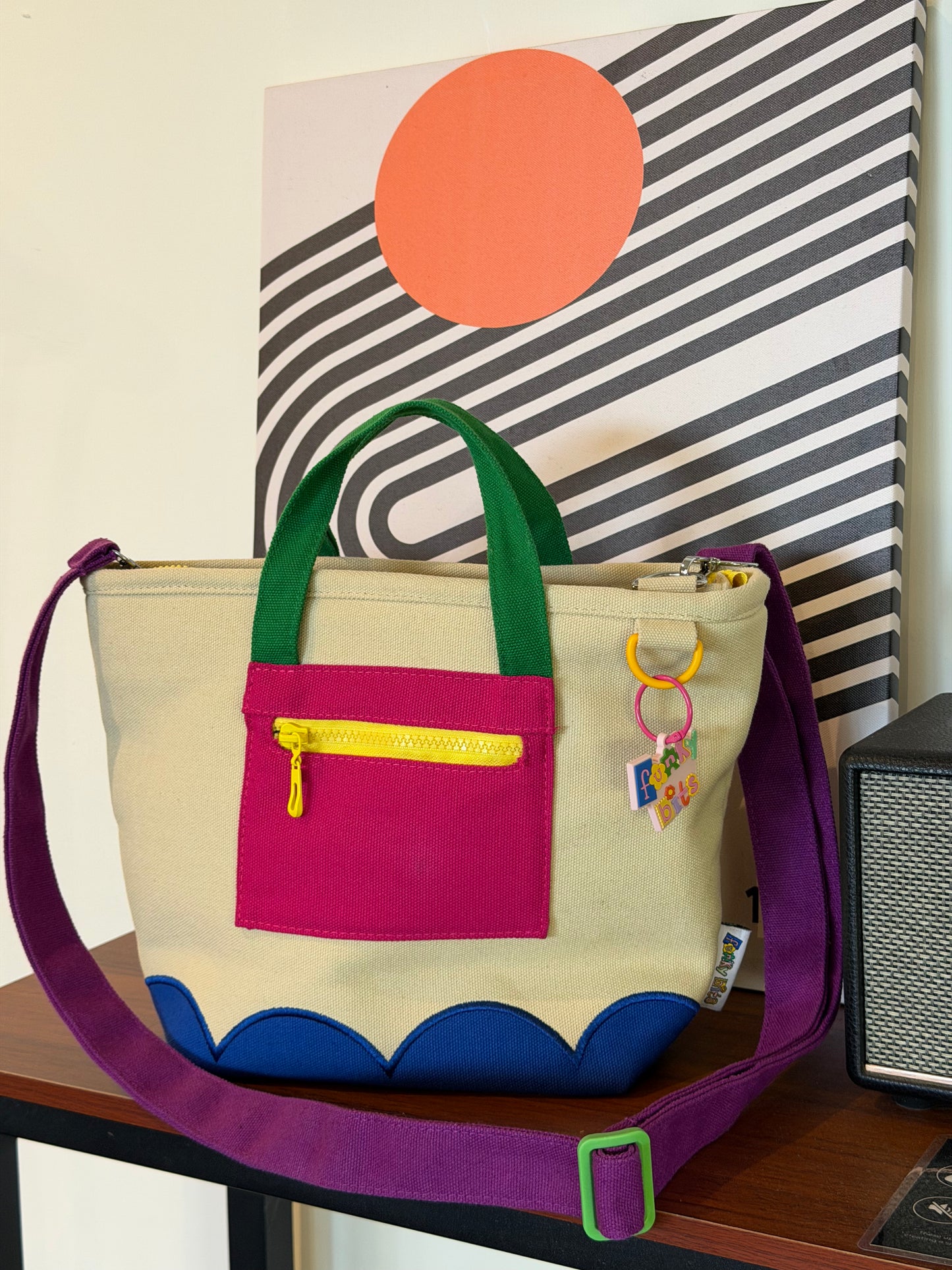 Colourblock Totebag