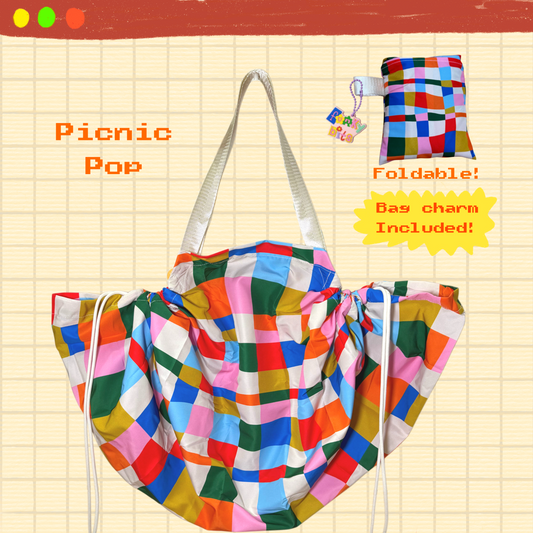 Large Drawstring Totebag